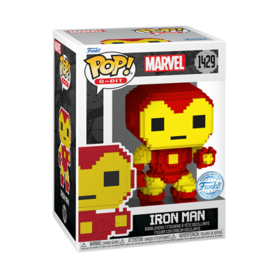 PRÉ-RESERVA - Funko POP!  Marvel 8-BIT: Iron Man #1429 (Special Edition)