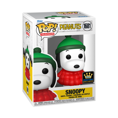 PRÉ-RESERVA - Funko POP! TELEVISION "Peanuts": BUNDLE Snoopy in Puffer Jacket (Speciality Series) + CHASE PRÉ-RESERVA - Funko POP! TELEVISION "Peanuts": BUNDLE Snoopy in Puffer Jacket (Speciality Series) + CHASE