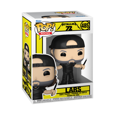 Funko Pop! ROCKS "Metallica": Lars (72 Seasons)