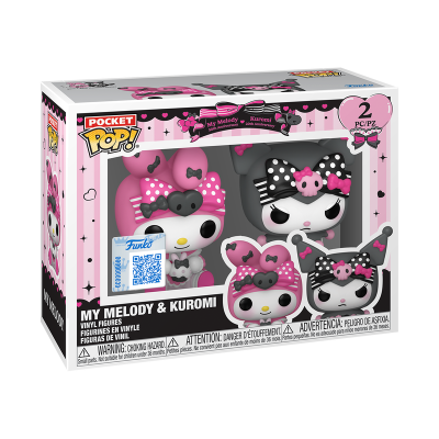 Funko POCKET POP!  "Sanrio": My Melody & Kuromi 2 PACK (SPECIAL EDITION) Funko POCKET POP!  "Sanrio": My Melody & Kuromi 2 PACK (SPECIAL EDITION)