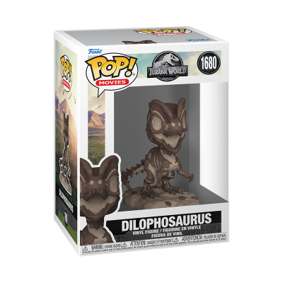 PRÉ-RESERVA - Funko POP! Movies "Jurassic World": Dilophosaurus (Fossil)