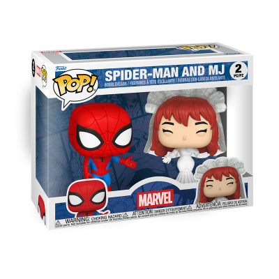 PRÉ-RESERVA - Funko POP! "MARVEL": Spider-Man & MJ 2-Pack PRÉ-RESERVA - Funko POP! "MARVEL": Spider-Man & MJ 2-Pack