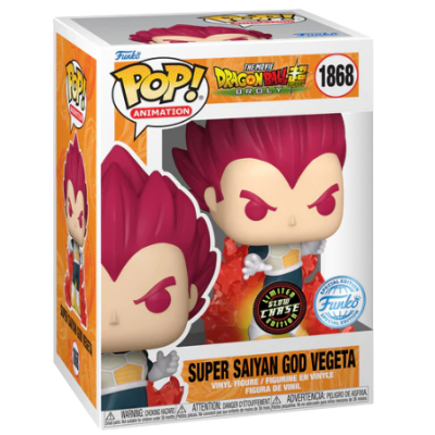 PRÉ-RESERVA - Funko POP! ANIMATION "Dragon Ball Super Broly": BUNDLE Super Saiyan God Vegeta (WITH FLAMES) + CHASE (SPECIAL EDITION) PRÉ-RESERVA - Funko POP! ANIMATION "Dragon Ball Super Broly": BUNDLE Super Saiyan God Vegeta (WITH FLAMES) + CHASE (SPECIAL EDITION)
