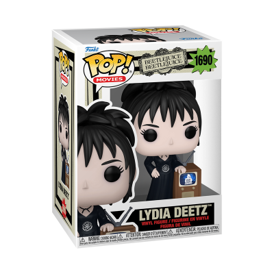 PRÉ-RESERVA - Funko POP! Movies "Beetlejuice Beetlejuice": Lydia Deetz PRÉ-RESERVA - Funko POP! Movies "Beetlejuice Beetlejuice": Lydia Deetz