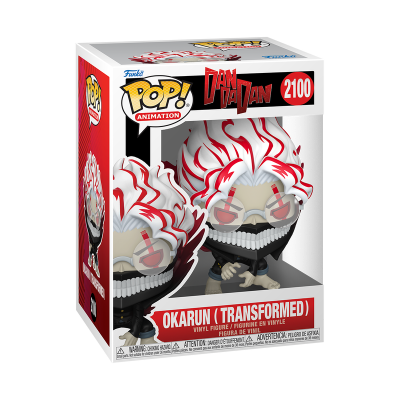 Funko POP! ANIMATION "Dan Da Dan": BUNDLE Okarun (Transformed) #2100 + CHASE