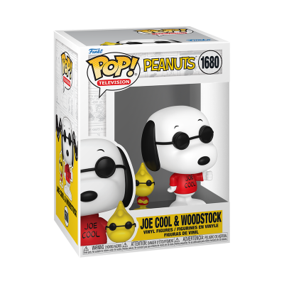 PRÉ-RESERVA - Funko POP! TELEVISION "Peanuts":  Joe Coll & Woodstock