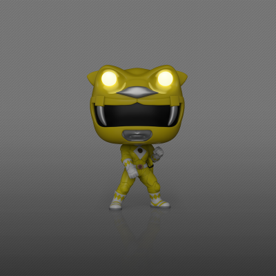 PRÉ-RESERVA - Funko POP! MOVIES "Power Rangers": Yellow Ranger (GITD)
