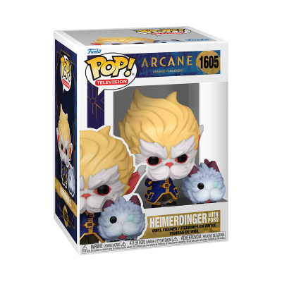 Funko POP! Television "Arcane-League Of Legends": Heimerdinger with Poro