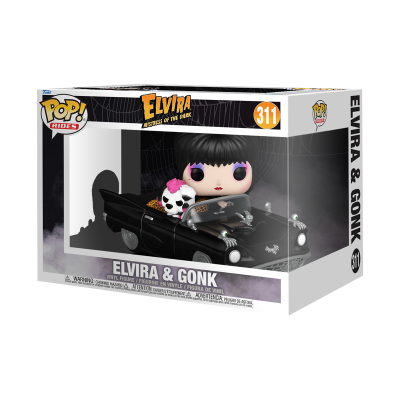 Funko POP! Rides Deluxe "Elvira: Mistress of the Dark": Elvira & Gonk