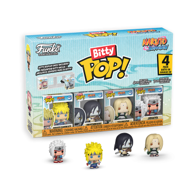 PRÉ-RESERVA - Bitty POP! "Naruto Shippuden" 4 Pack: Team 2