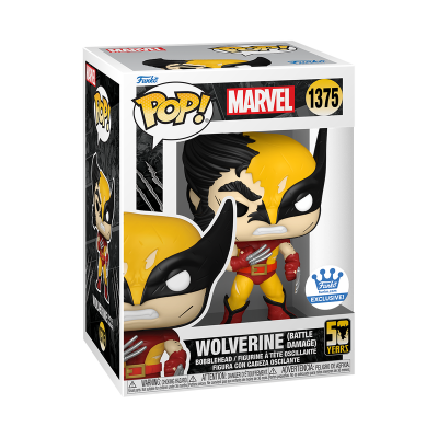 Funko POP! Marvel "Wolverine":  Wolverine (Battle Damaged) #1375 Exclusive
