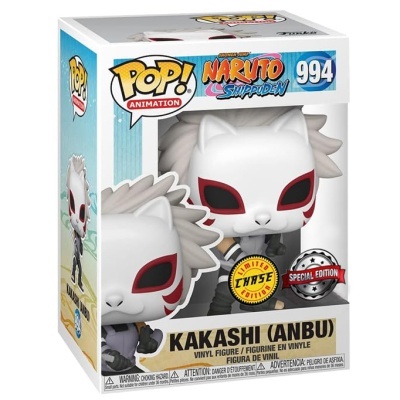 Funko POP! Animation "Naruto Shippuden" - BUNDLE Kakashi (Anbu) #994 (Exclusive) + CHASE