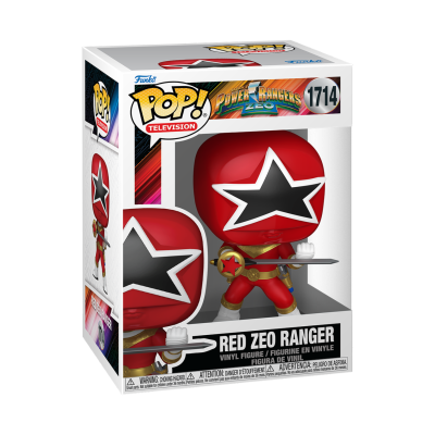 Funko POP! TELEVISION "Power Rangers": Red Zoe Ranger