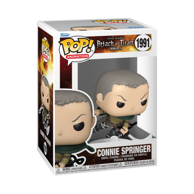 PRÉ-RESERVA - Funko POP! ANIMATION "Attack on Titan": Connie Springer