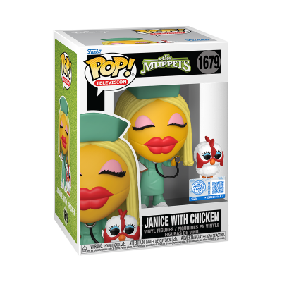Funko POP! TELEVISION "The Muppets": Janice with Chicken #1679 (SPECIAL EDITION) Funko POP! TELEVISION "The Muppets": Janice with Chicken #1679 (SPECIAL EDITION)