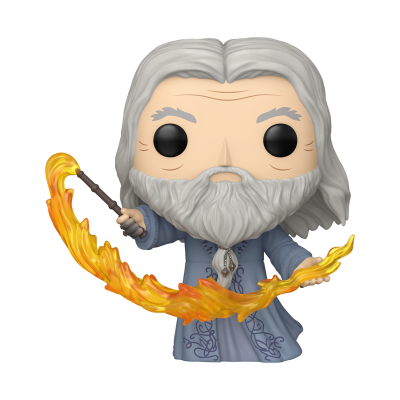 PRÉ-RESERVA - Funko POP!  "Harry Potter": Albus Dumbledore (Flames) #212 (Special Edition)