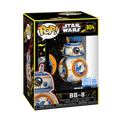 PRÉ-RESERVA - Funko POP! "Star Wars": BB-8 (Retro) #804 (SPECIAL EDITION)