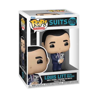 Funko  Pop!  TELEVISION "Suits": Louis Litt with Mikado