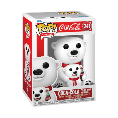 PRÉ-RESERVA Funko POP! Ad Icons "Coca-Cola": Polar Bear with Cub