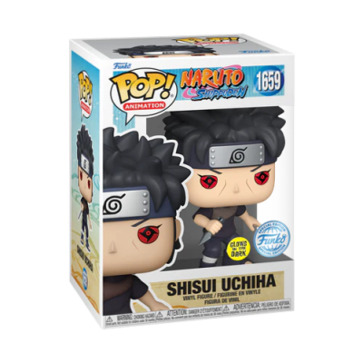 PRÉ-RESERVA Funko POP! "Naruto Shippuden" - Shisui Uchiha (GITD) #1659 (Exclusive)