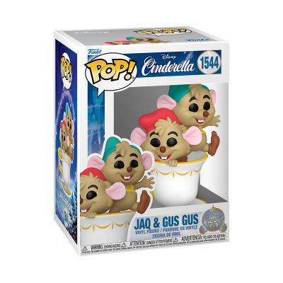 Funko POP! "Cinderella 75th Anniversary": Jaq & Gus Gus
