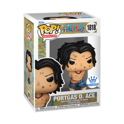 Funko Pop! ANIMATION "One Piece": Portgas D. Ace (Execution) with Pop! Protector (FUNKO EXCLUSIVE) Funko Pop! ANIMATION "One Piece": Portgas D. Ace (Execution) with Pop! Protector (FUNKO EXCLUSIVE)