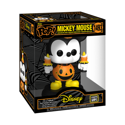 Funko POP! Lights And Sounds: Disney - Mickey Mouse Halloween #1493 (Super Sized 6")