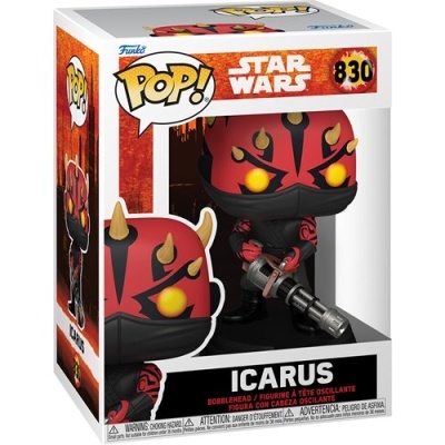 PRÉ-RESERVA - Funko POP! "tar Wars: Maul – Shadow Lord": Icarus #830