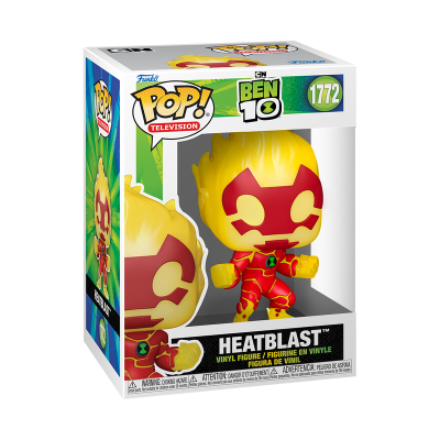 PRÉ-RESERVA - Funko POP! TELEVISION "Ben 10": Heatblast PRÉ-RESERVA - Funko POP! TELEVISION "Ben 10": Heatblast