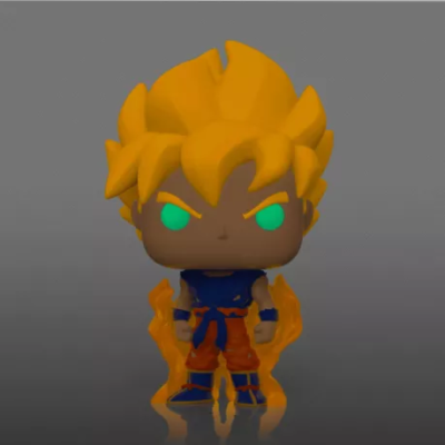 PRÉ-RESERVA - Funko POP! Animation "Dragon Ball Z": Super Saiyan Goku (First Appearance) GITD #860 (Exclusive)