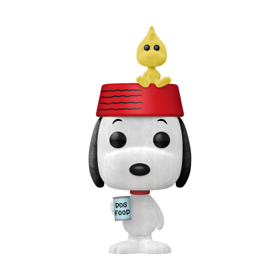 PRÉ-RESERVA - Funko POP! ANIMATION "Peanuts": Snoopy & Woodstock (Flocked) #2096 (SPECIAL EDITION)