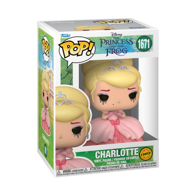 PRÉ-RESERVA - Funko POP! DISNEY "The Princess and the Frog": BUNDLE Charlotte + CHASE