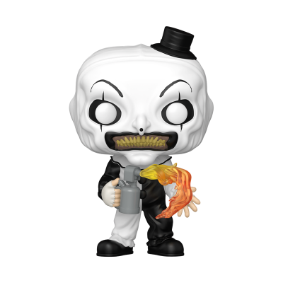 PRÉ-RESERVA - Funko POP! MOVIES "Terrifier 2": Art the Clown with Flamethrower #2087 (2026 FALL CONVENTION FUNKO EXCLUSIVE)