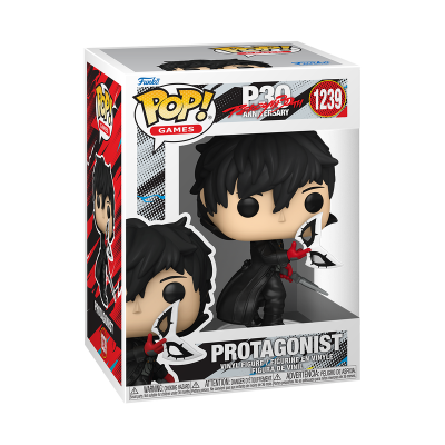 Funko POP!  GAMES "Persona 3":  Protagonist (Ren) #1239 (30th Anniversary of Persona)