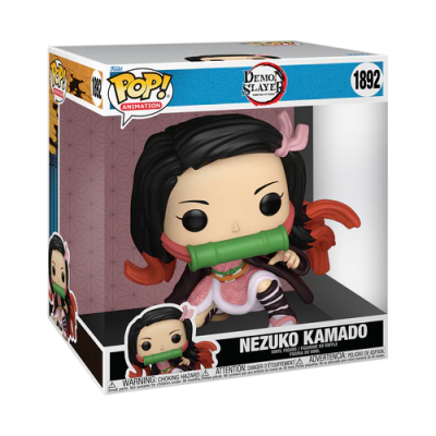 Funko POP! ANIMATION "Demon Slayer": Nezuko Kamado 10" #1892 (JUMBO SIZED) Funko POP! ANIMATION "Demon Slayer": Nezuko Kamado 10" #1892 (JUMBO SIZED)