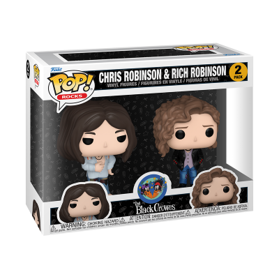 Funko POP! Rocks "The Black Crowes": 2 Pack Chris Robinson & Rich Robinson