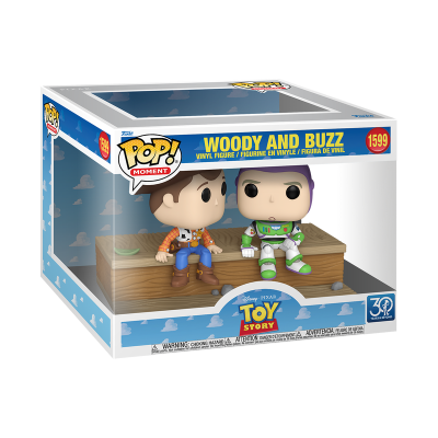 PRÉ-RESERVA - Funko POP! MOMENT "Toy Story": Woody and Buzz (30th Anniversary)