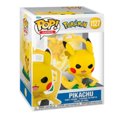 PRÉ-RESERVA - Funko POP! GAMES "Pokémon": Premium Pikachu #1127