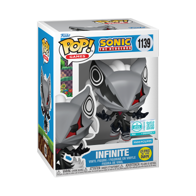 PRÉ-RESERVA - Funko Pop GAMES "Sonic the Hedgehog": Infinite (Glow) #1139 (LIMITED EDITION - SUPREME - 9500 PIECES) PRÉ-RESERVA - Funko Pop GAMES "Sonic the Hedgehog": Infinite (Glow) #1139 (LIMITED EDITION - SUPREME - 9500 PIECES)