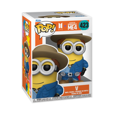 Funko POP! "BTS X Despicable Me 4": V #423