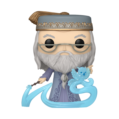 PRÉ-RESERVA - Funko POP!  "Harry Potter": Albus Dumbledore with Patronus #207 (Special Edition)