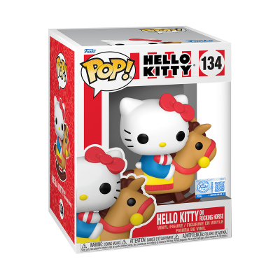 PRÉ-RESERVA - Funko Pop! PREMIUM "Hello Kitty": Hello Kitty on Rocking Horse #134 (SPECIAL EDITION) PRÉ-RESERVA - Funko Pop! PREMIUM "Hello Kitty": Hello Kitty on Rocking Horse #134 (SPECIAL EDITION)