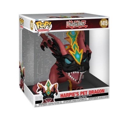PRÉ-RESERVA - Funko POP! "Yu-Gi-Oh!": Harpie's Pet Dragon (Super Sized Jumbo)  (11" - 25 cm)