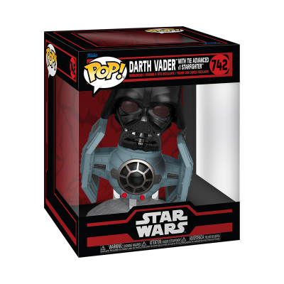 Funko POP!  Rides Deluxe "Star Wars ":  Darth Vader  With TIE Advanced x1 Starfighter