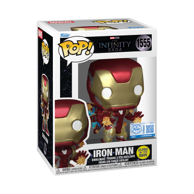 Funko POP! "The Infinity Saga": Iron Man (GITD) #1555 (SPECIAL EDITION)