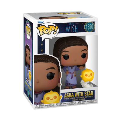 Funko POP! Disney "Wish": Asha With Star