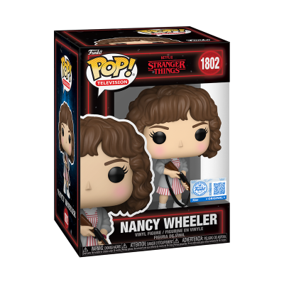 Funko Pop! TELEVISION "Stranger Things": Nancy Wheeler with Shotgun #1802 (SPECIAL EDITION)