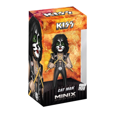 PRÉ-RESERVA - Figura Minix MUSIC "Kiss": Cat Man