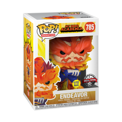 Funko POP! Animation "My Hero Academia": Endeavor Special Edition (Glows In The Dark)