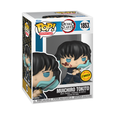 Funko POP! "Demon Slayer": BUNDLE Muichiro Tokito (Attack) + CHASE